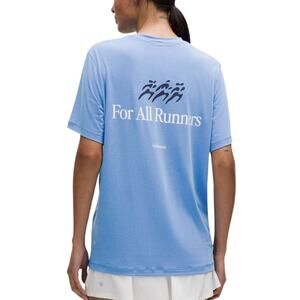 NWT lululemon Jersey Training Short Sleeve Run Graphic Tee